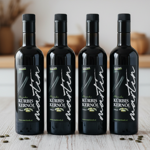 Familiy Pack - 4 x steirisches Kürbiskernöl g.g.A.