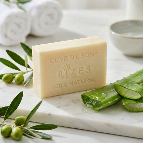 Aloe Vera-OIivenölseife, 100g