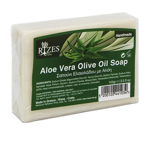 Aloe Vera-OIivenölseife, 100g