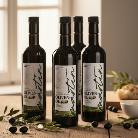 Family Pack - 4 x 750ml griechisches natives Olivenöl extra