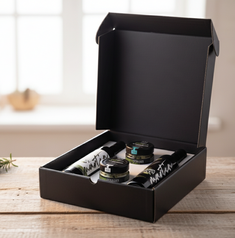 Öl-Geschenkbox groß mit 2x Genusskernen