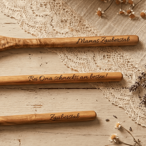 Kochlöffel mit Wunschgravur