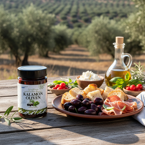Griechische KALAMON-Oliven, 210g