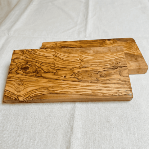 Olivenholzbrett, rechteckig, 25 cm