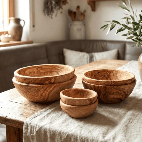 Olivenholz-Bowl
