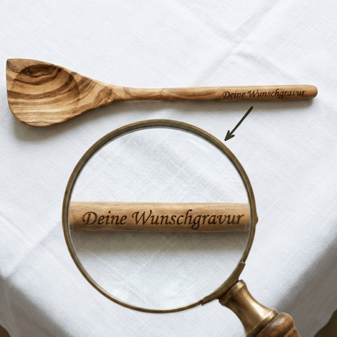 Kochlöffel mit Wunschgravur